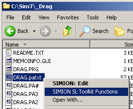 opening DRAG.patxt into SL Tools from Windows Explorer