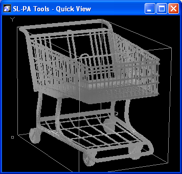 3D view of PA file in SL Tools